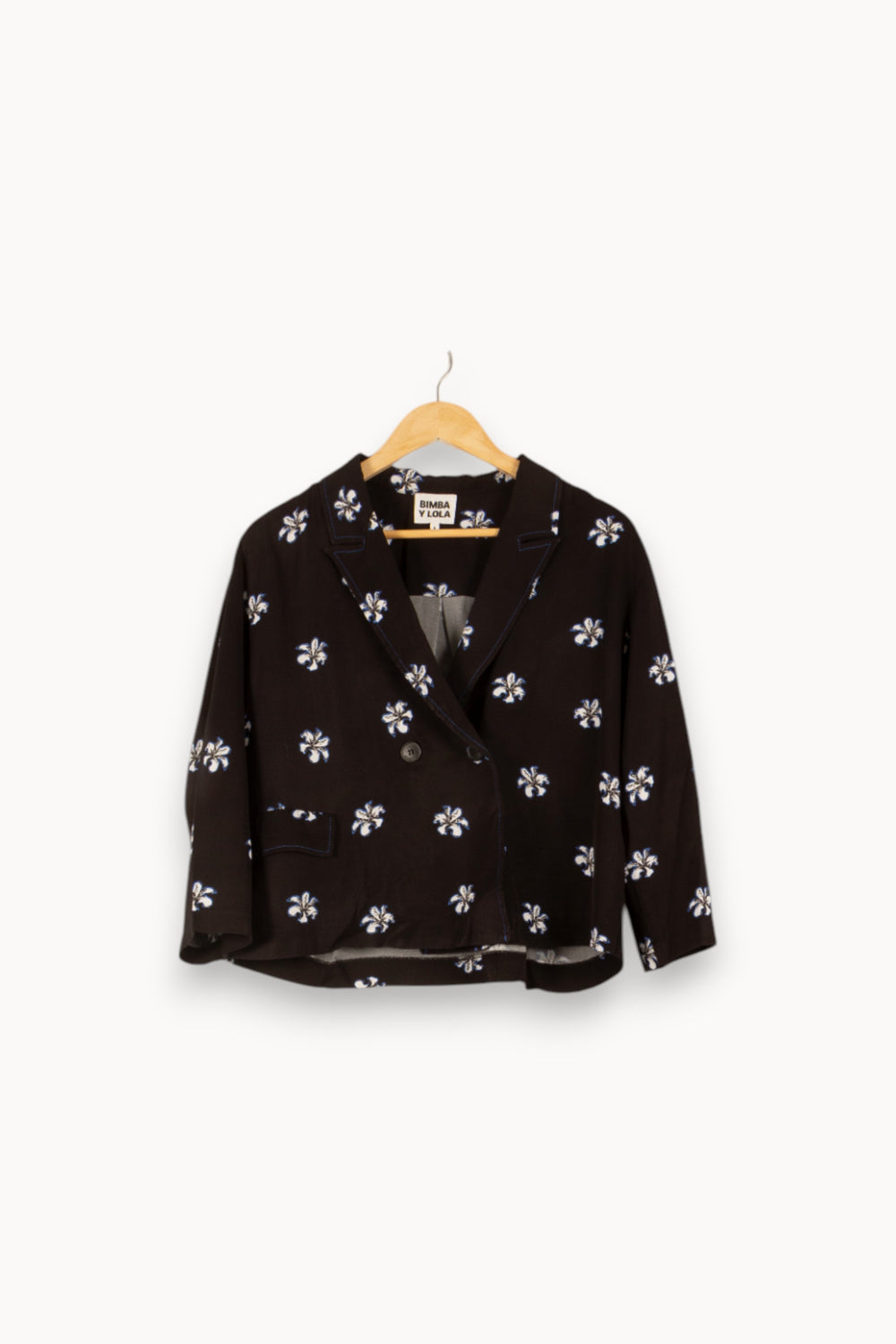 Veste noire à motif - Taille S/36 de la marque Bimba y Lola | PARAD47355 - Vendu par Paradigme - Image 1