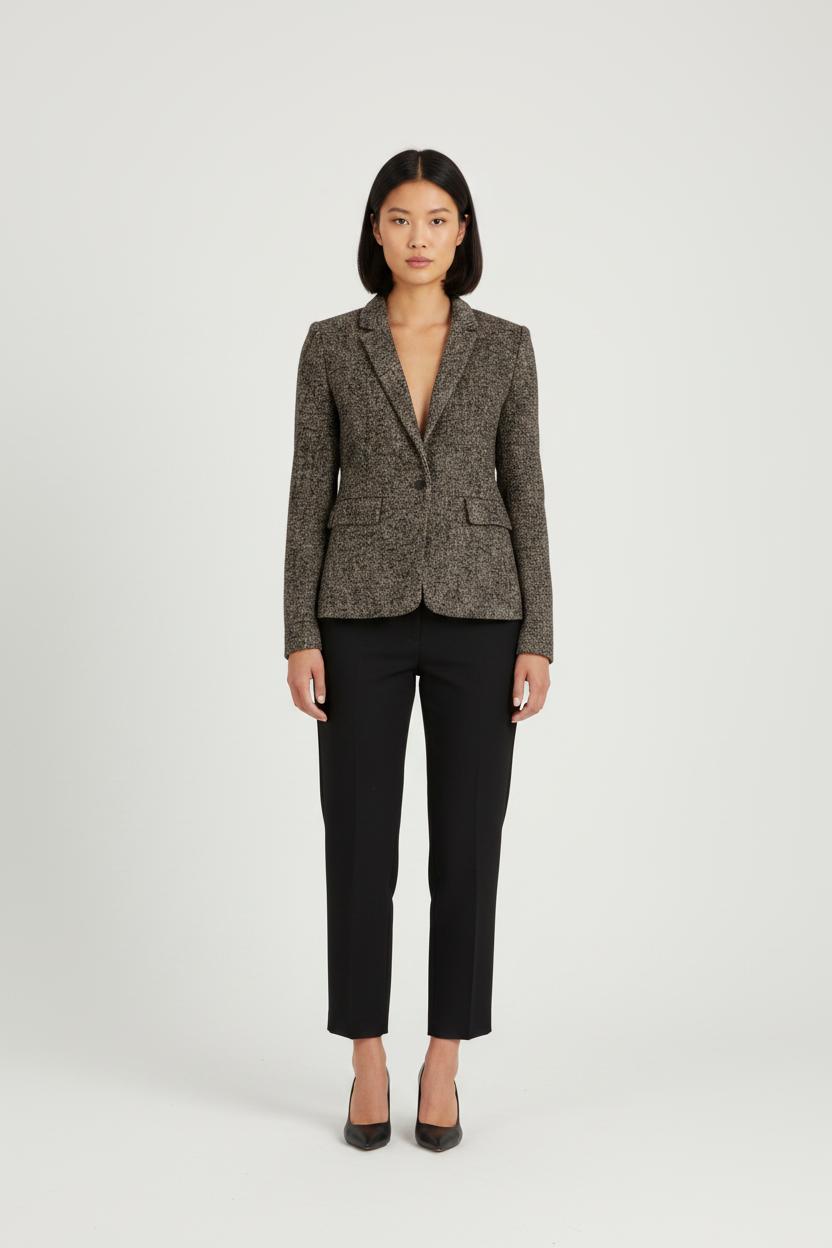 Blazer gris à motif - Taille M/38