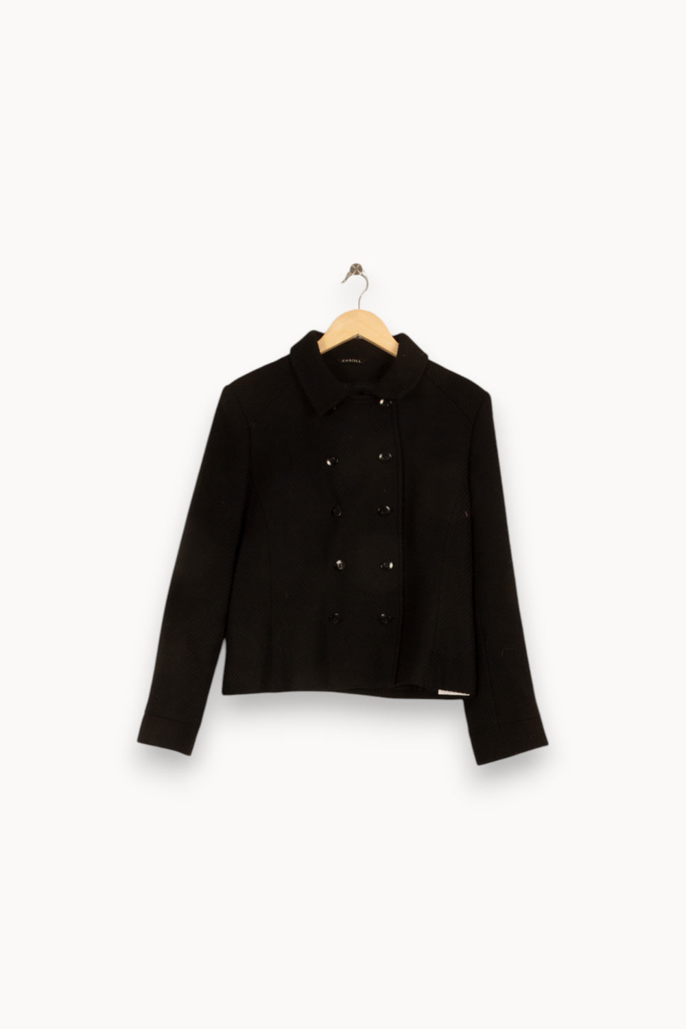 Veste noire - Taille XL/42 de la marque Caroll | PARAD47380 - Vendu par Paradigme - Image 1