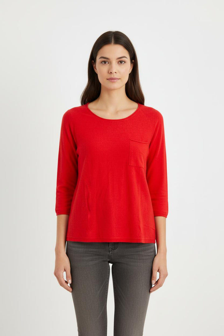 Pull Rouge - Taille S/36