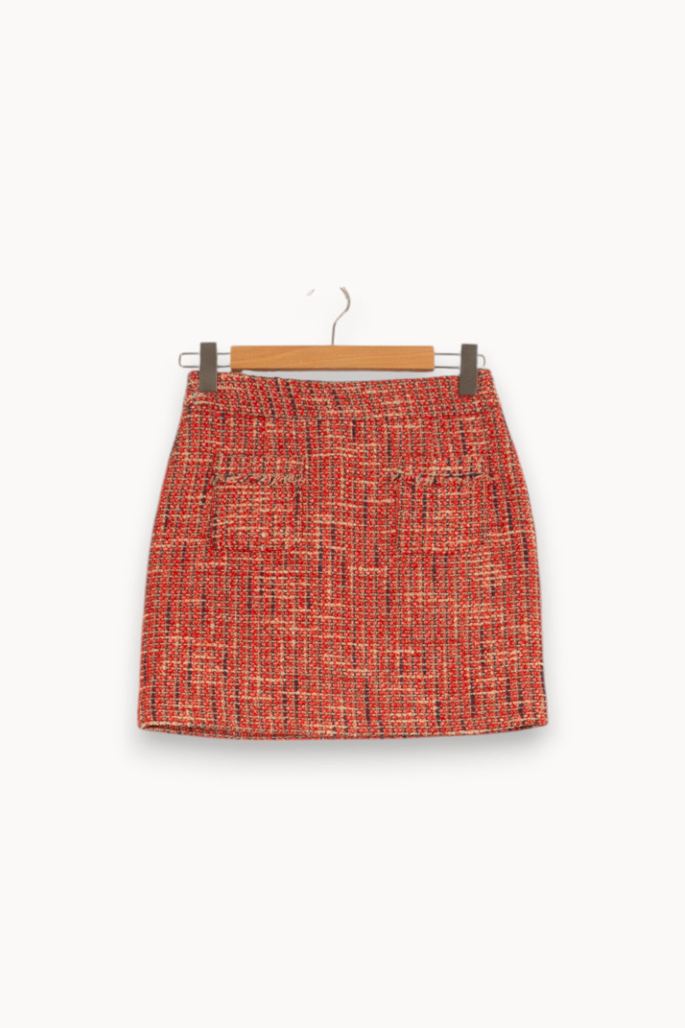 Jupe rouge à motifs - Taille XS/34 de la marque Comptoir des Cotonniers | PARAD47387 - Vendu par Paradigme - Image 1