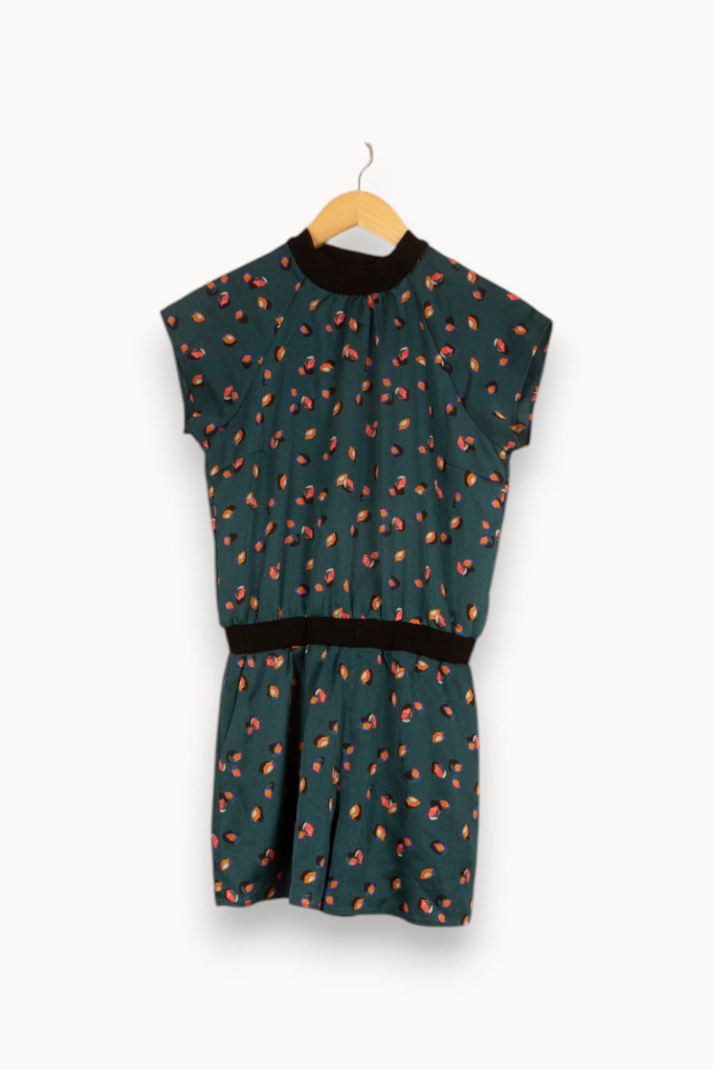 Combishort vert à motif - Taille S/36 de la marque I.Code | PARAD47398 - Vendu par Paradigme - Image 1