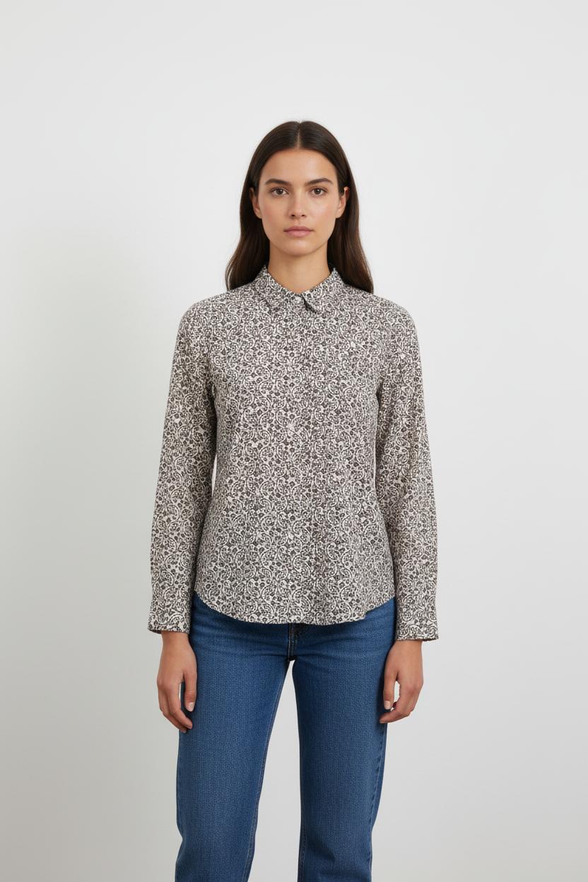Chemise blanc et noir - Taille M/38