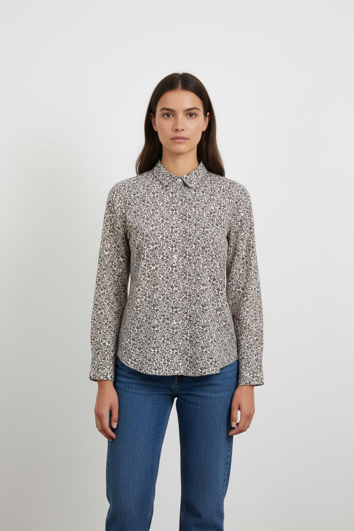 Chemise blanc et noir - Taille M/38