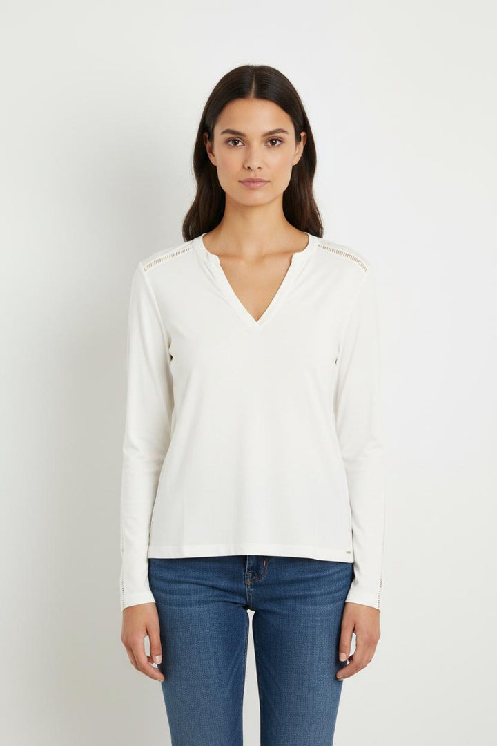 Top Blanc - Taille L/40