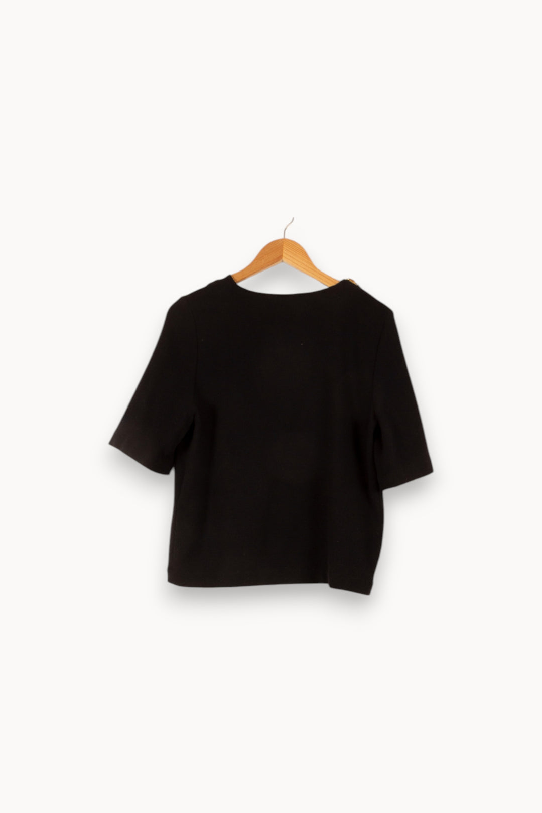 Blouse noire - Taille S/36 de la marque ba&sh | PARAD47446 - Vendu par Paradigme - Image 3