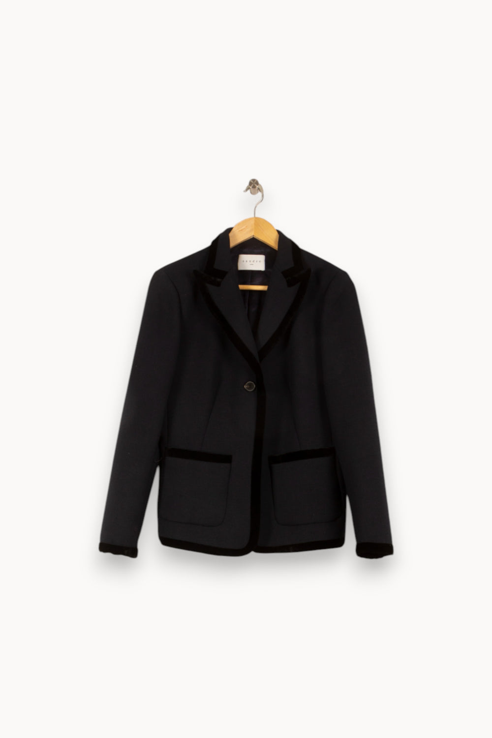 Veste bleue - Taille M/38 de la marque Sandro | PARAD47447 - Vendu par Paradigme - Image 1