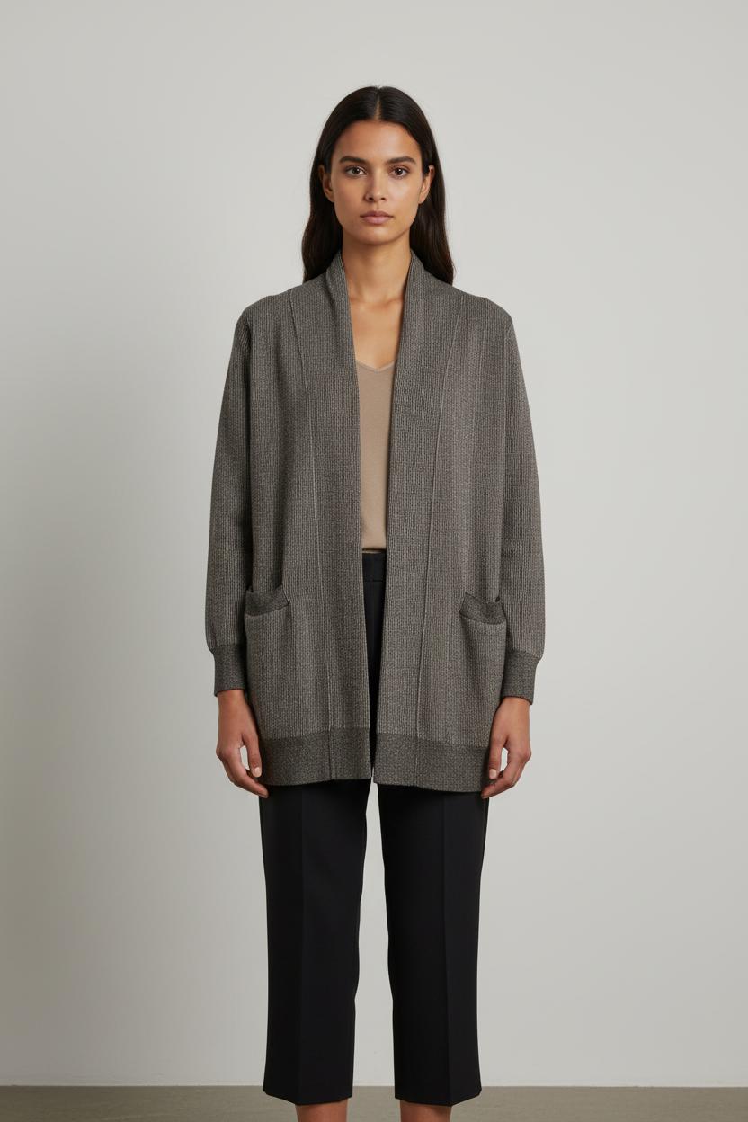Gilet gris - Taille XS/34