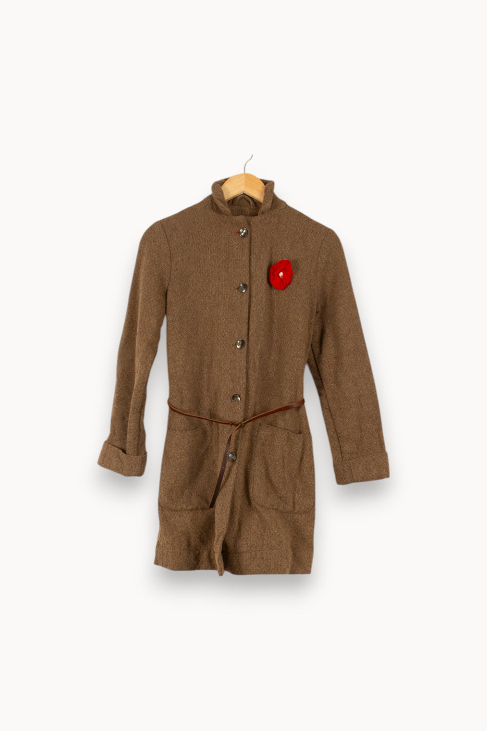 Manteau Marron - Taille XS/34 de la marque Bellerose | PARAD47457 - Vendu par Paradigme - Image 1