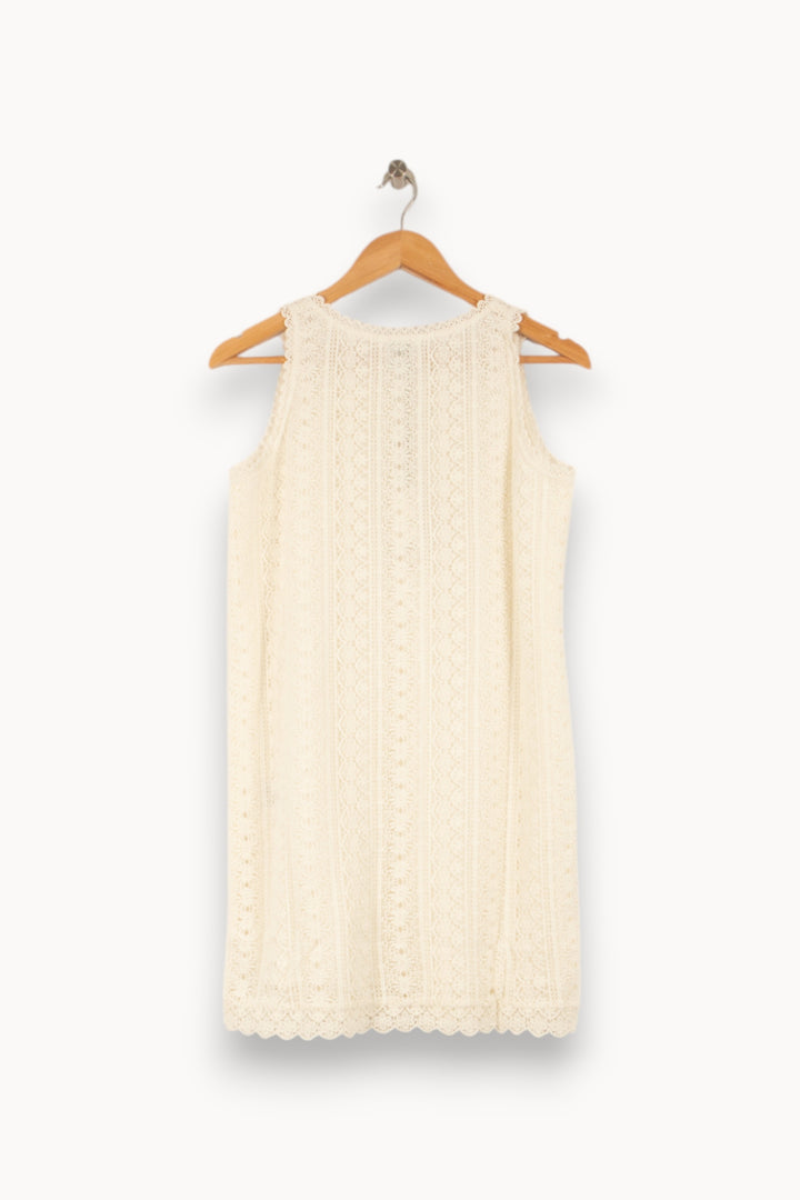 Robe Courte & Midi Blanc - Taille S/36 de la marque Petite Mendigote | PARAD47470 - Vendu par Paradigme - Image 4