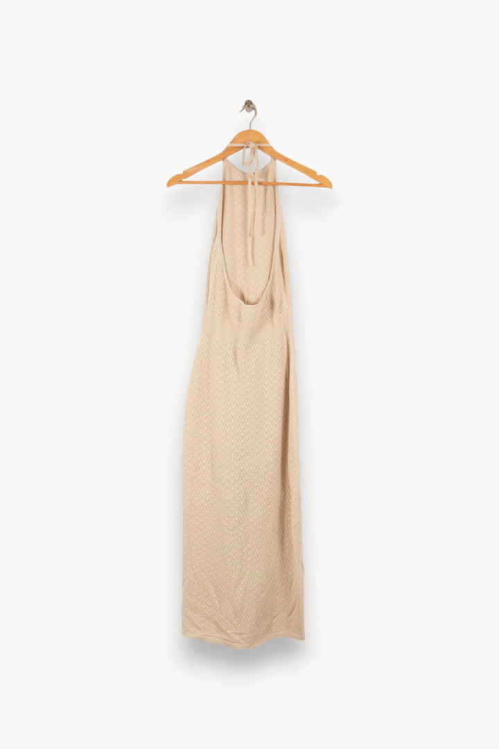 Robe Longue Beige - Taille S/36 de la marque Petite Mendigote | PARAD47476 - Vendu par Paradigme - Image 4