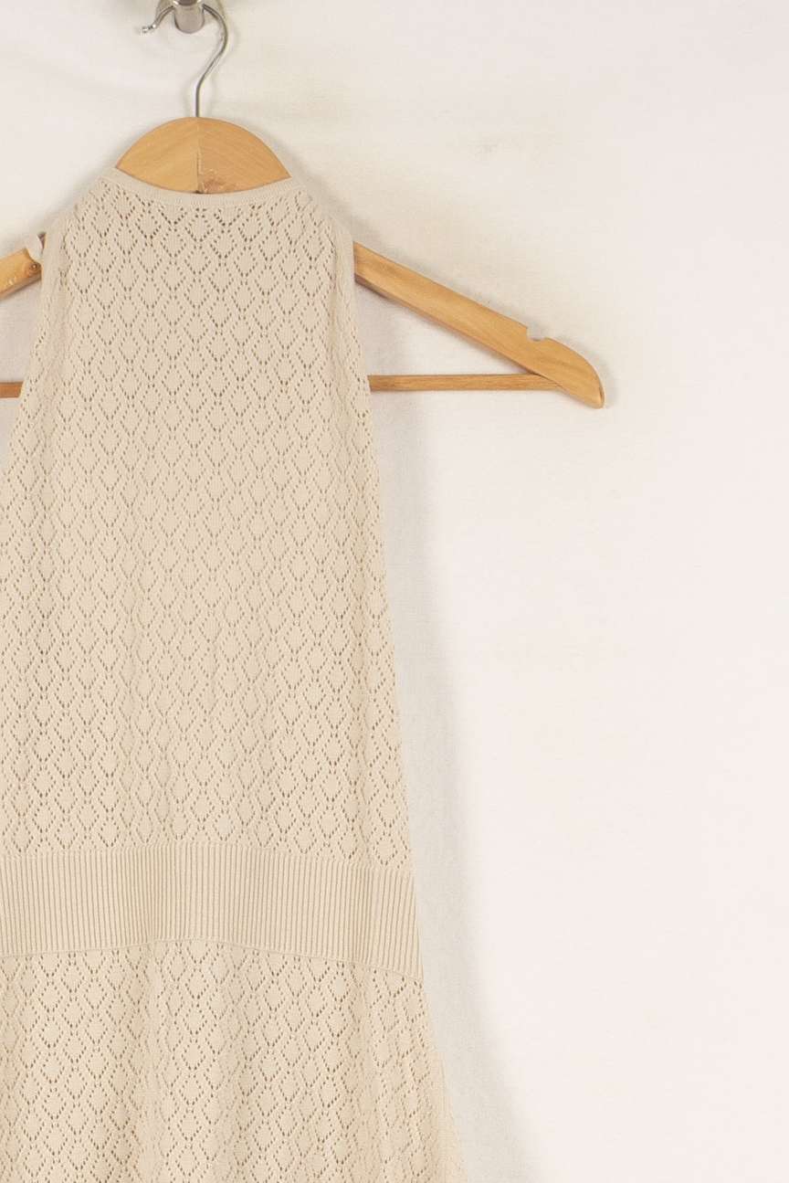 Robe Longue Beige - Taille S/36 de la marque Petite Mendigote | PARAD47476 - Vendu par Paradigme - Image 3