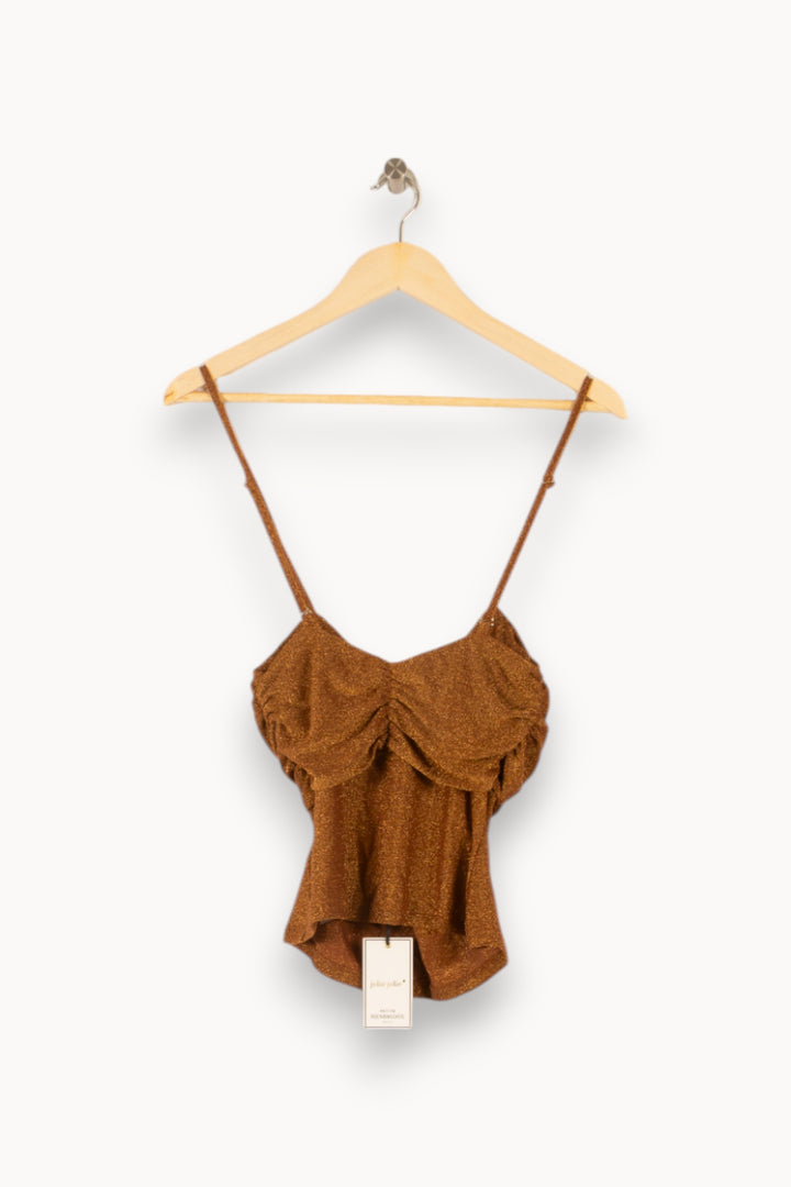 Top & Débardeur Marron - Taille S/36 de la marque Petite Mendigote | PARAD47478 - Vendu par Paradigme - Image 2