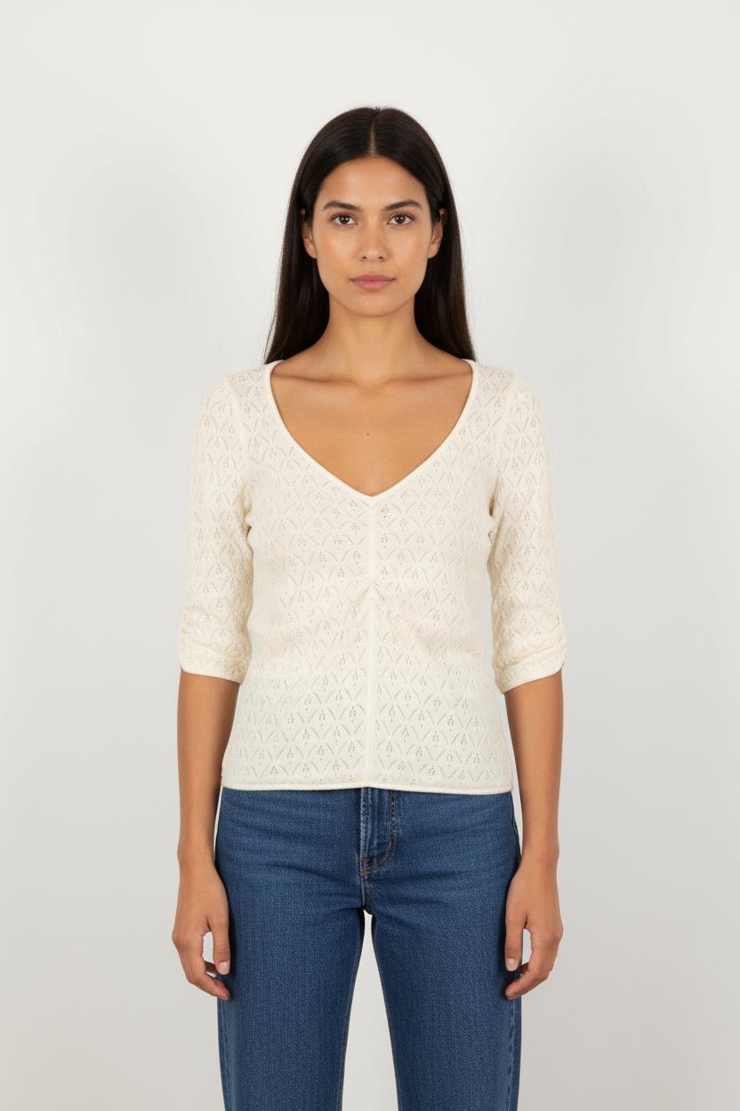 Blouse Blanche - Taille S/36
