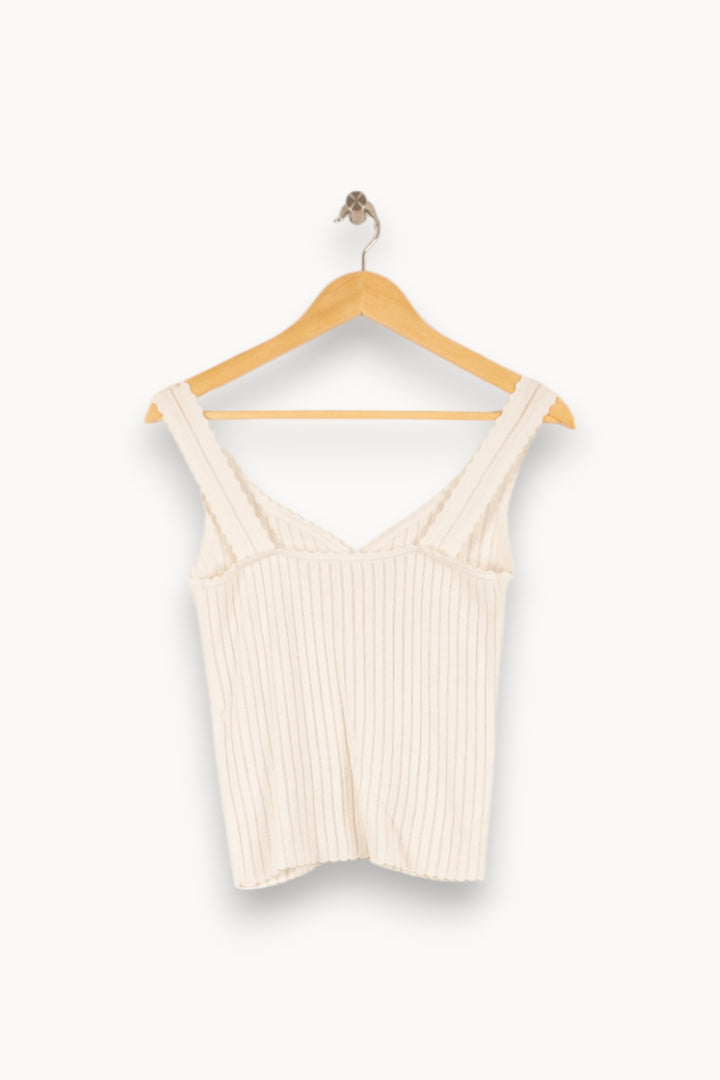 Top & Débardeur Blanc - Taille S/36 de la marque Petite Mendigote | PARAD47493 - Vendu par Paradigme - Image 4