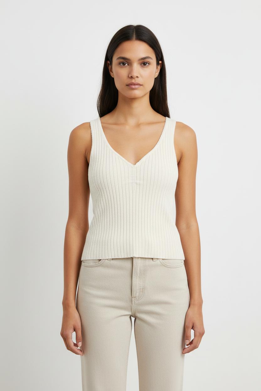 Débardeur Blanc - Taille S/36