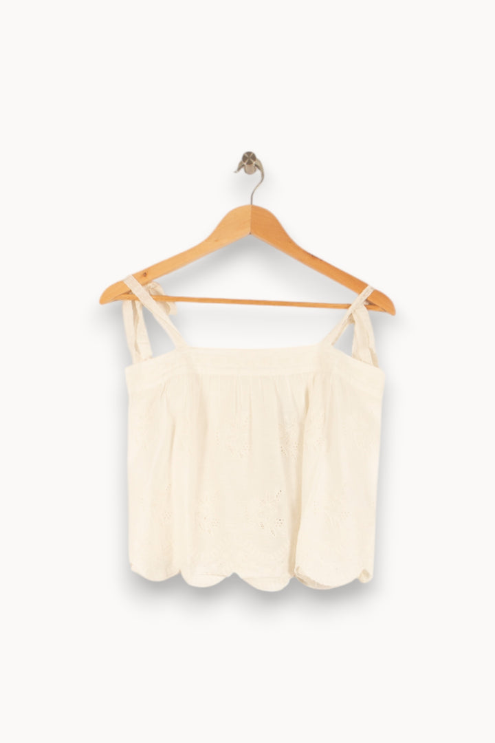 Jupe courte & midi blanc - Taille S/36 de la marque Petite Mendigote | PARAD47494 - Vendu par Paradigme - Image 4
