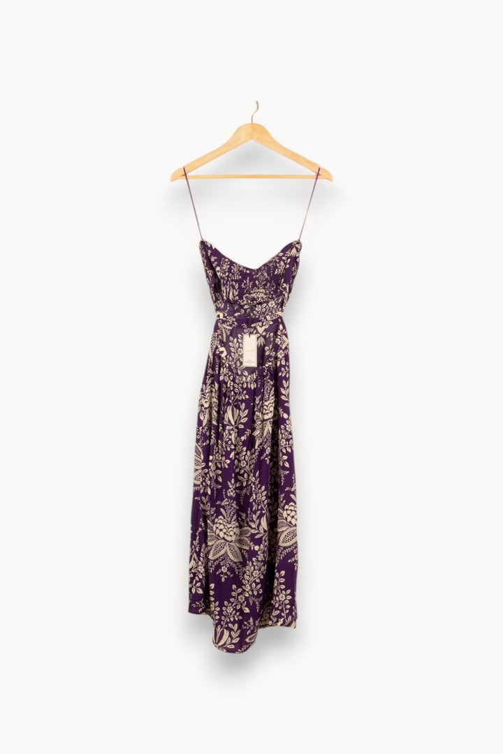 Robe Longue Violette - Taille S/36 de la marque Petite Mendigote | PARAD47495 - Vendu par Paradigme - Image 4