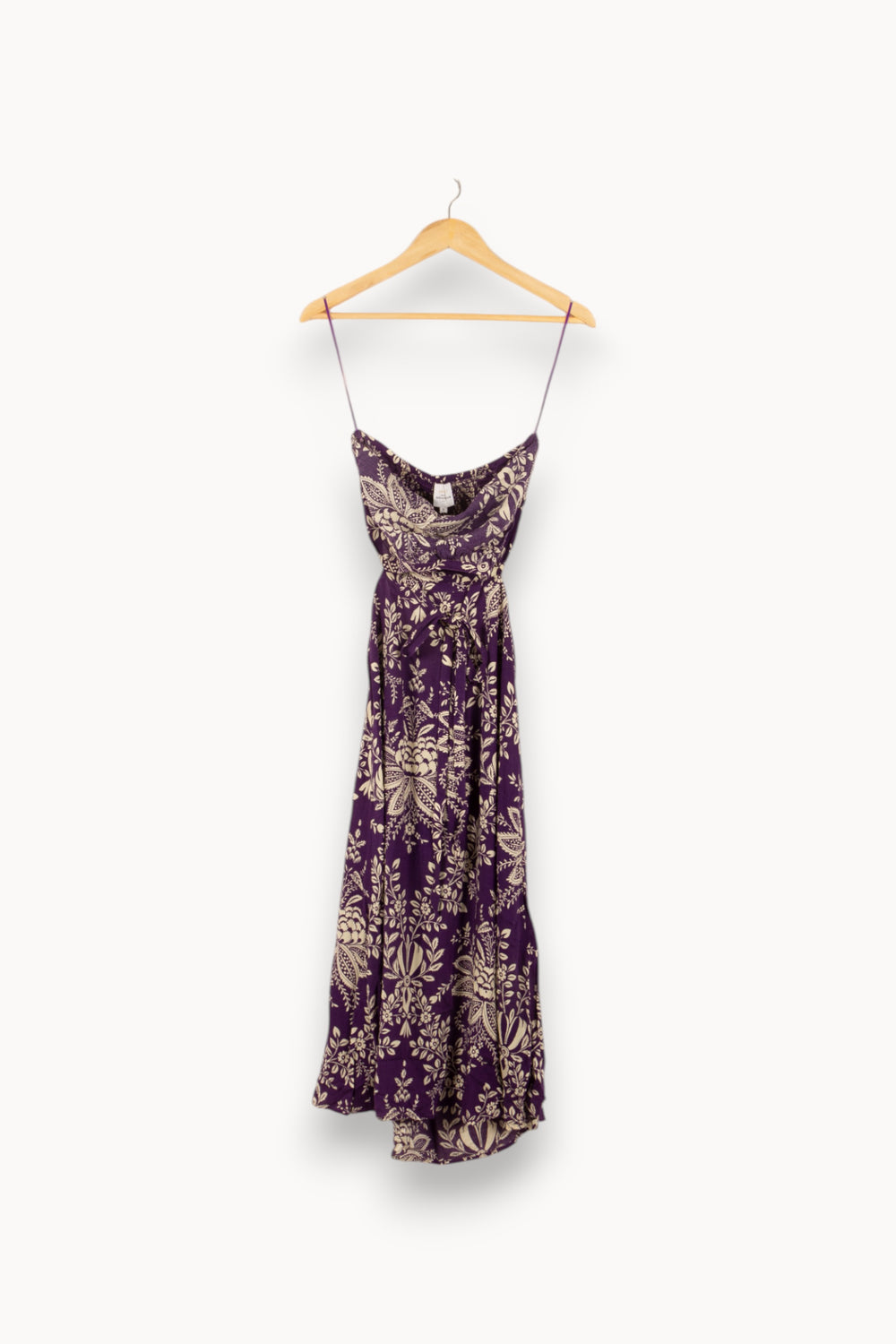 Robe Longue Violette - Taille S/36 de la marque Petite Mendigote | PARAD47495 - Vendu par Paradigme - Image 2