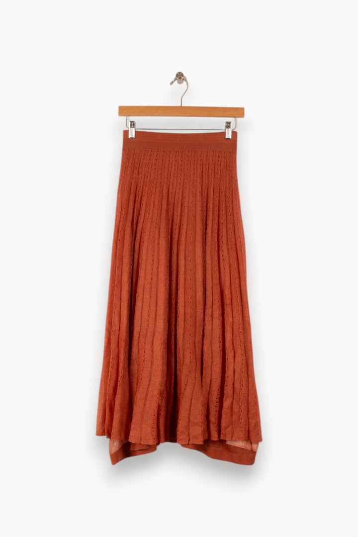 Jupe Longue Marron - Taille S/36 de la marque Petite Mendigote | PARAD47499 - Vendu par Paradigme - Image 4