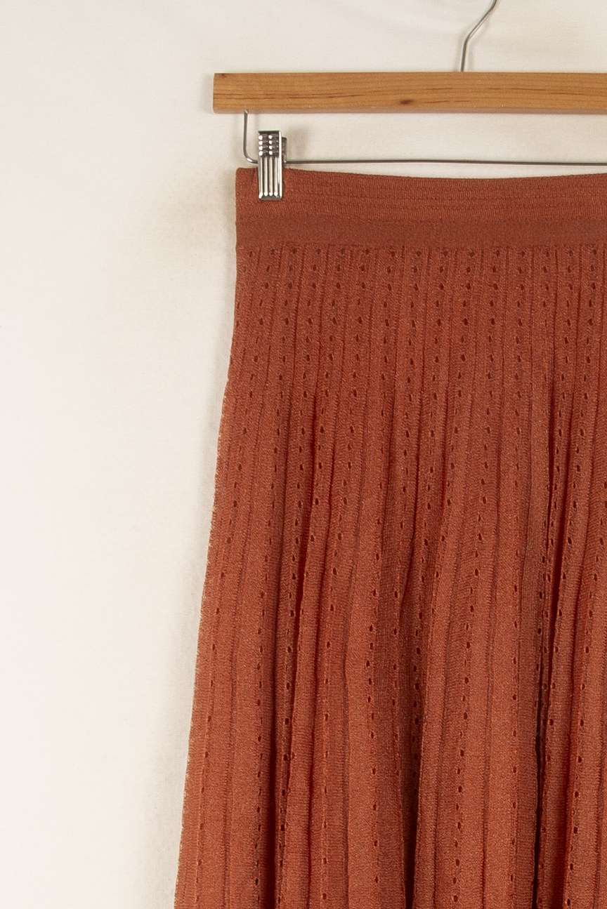 Jupe Longue Marron - Taille S/36 de la marque Petite Mendigote | PARAD47499 - Vendu par Paradigme - Image 3