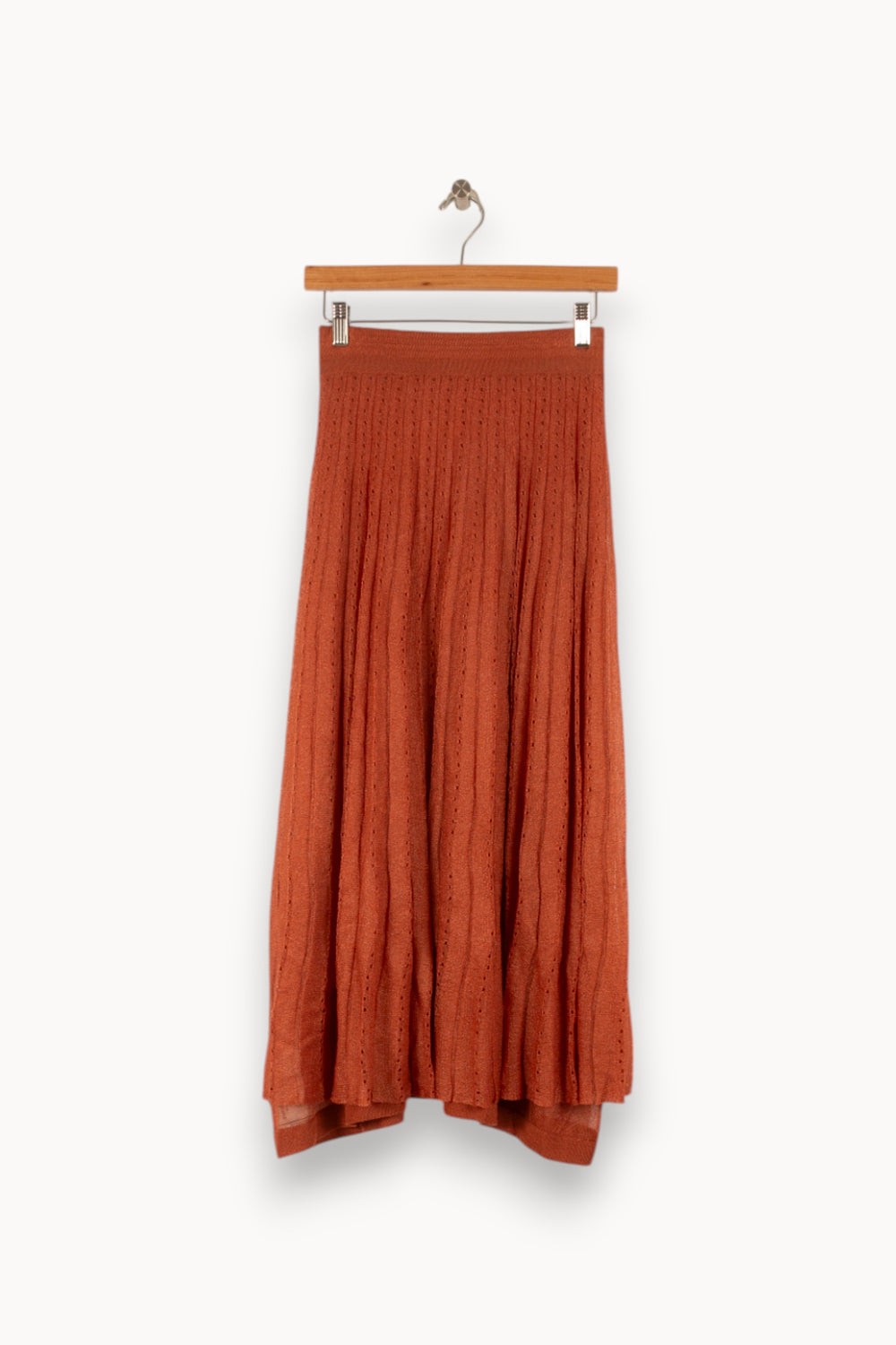 Jupe Longue Marron - Taille S/36 de la marque Petite Mendigote | PARAD47499 - Vendu par Paradigme - Image 2