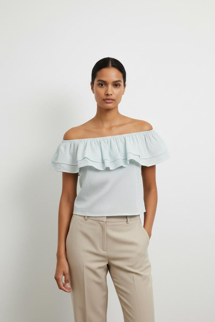 Blouse Bleue - Taille S/36