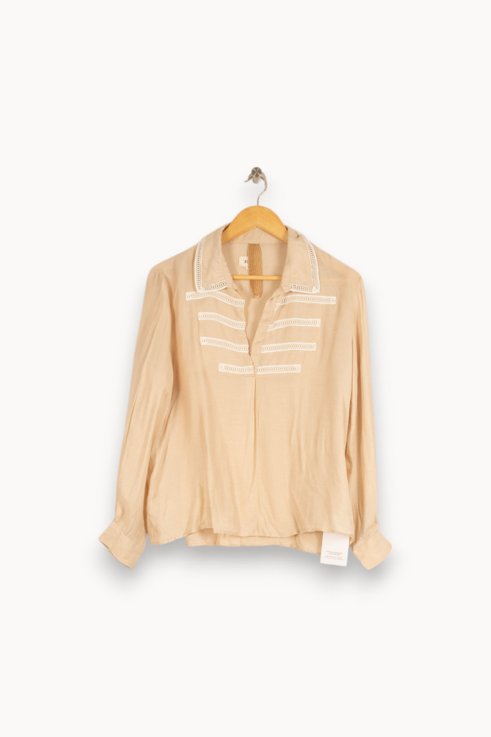 Blouse beige - Taille S/36 de la marque Diega | PARAD47544 - Vendu par Paradigme - Image 1