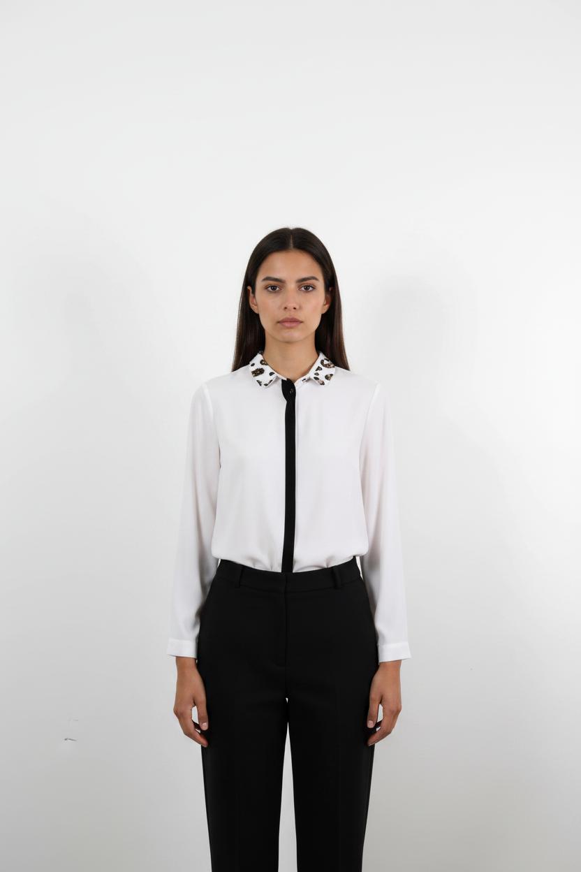 Chemise blanche avec détails - Taille S/36