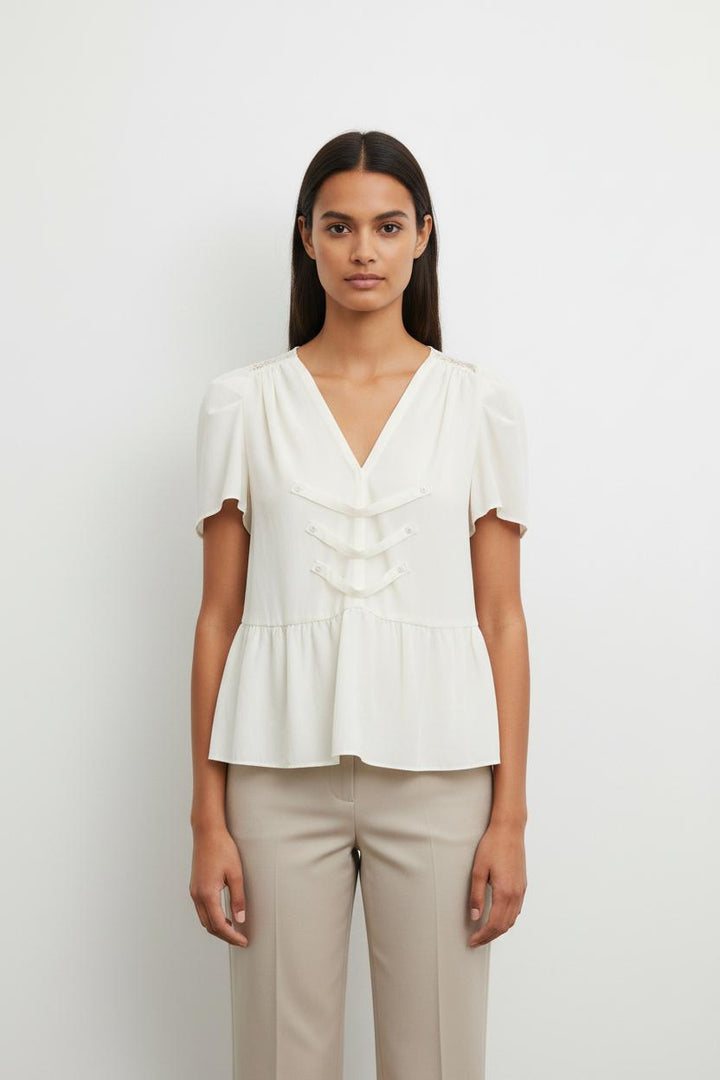 Top blanc - Taille S/36