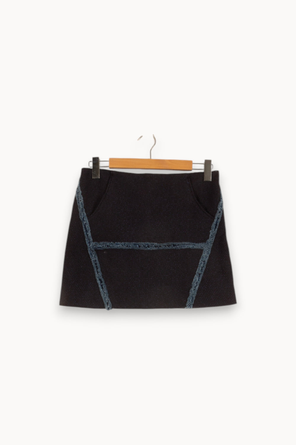 Jupe bleu foncé - Taille L/40 de la marque Maje | PARAD47562 - Vendu par Paradigme - Image 1