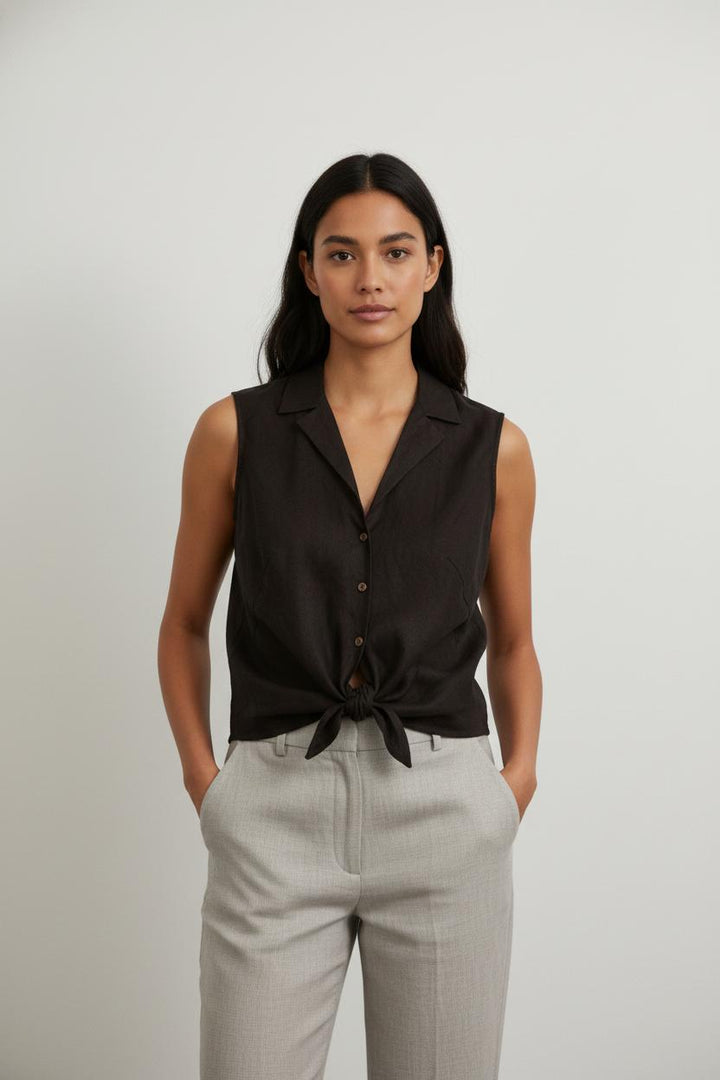 Top noir - Taille XL/42