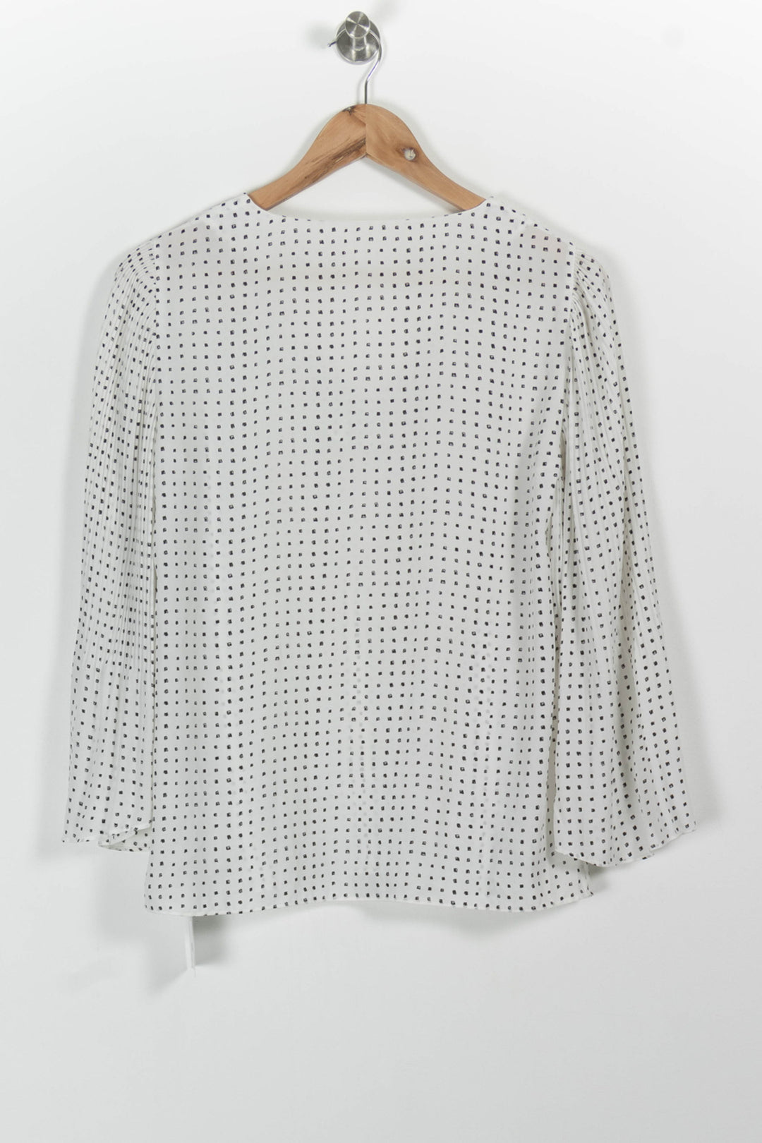 Blouse blanche à motifs - Taille S/36 de la marque Maison 123 | PARAD47573 - Vendu par Paradigme - Image 4