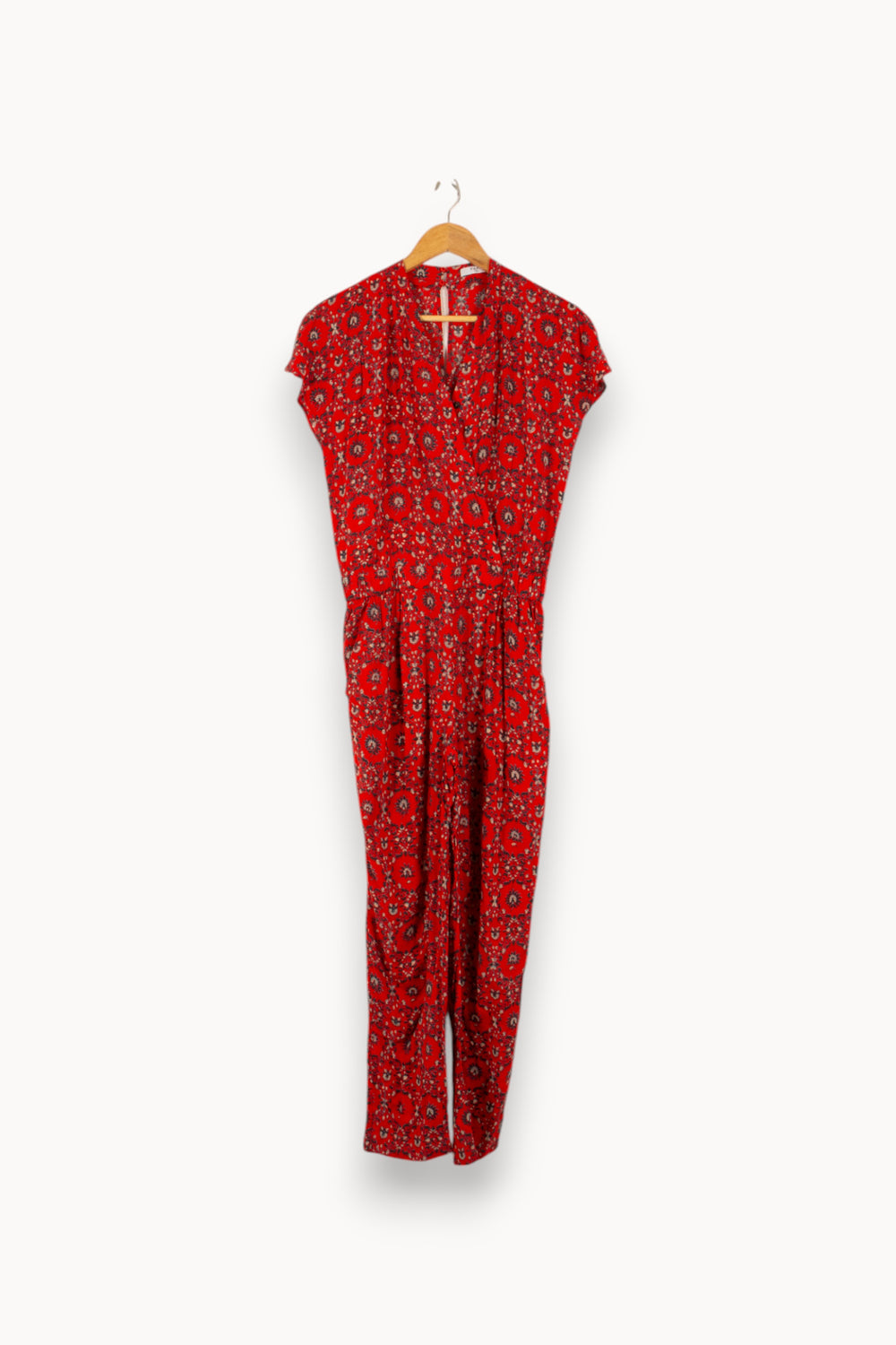 Combinaison rouge à motifs - Taille S/36 de la marque ZAPA | PARAD47596 - Vendu par Paradigme - Image 1
