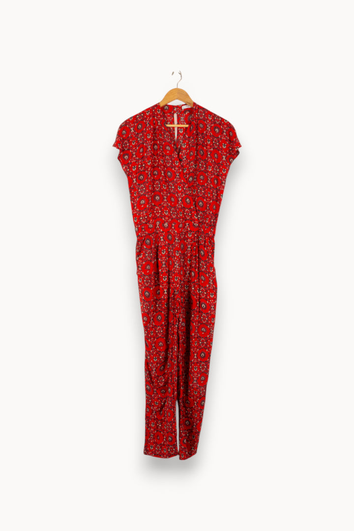 Combinaison rouge à motifs - Taille S/36 de la marque ZAPA | PARAD47596 - Vendu par Paradigme - Image 1