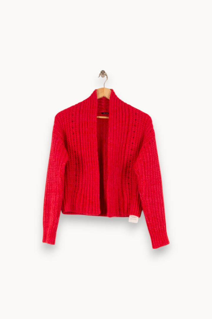 Gilet en maille rose - Taille S/36 de la marque One Step | PARAD47602 - Vendu par Paradigme - Image 1