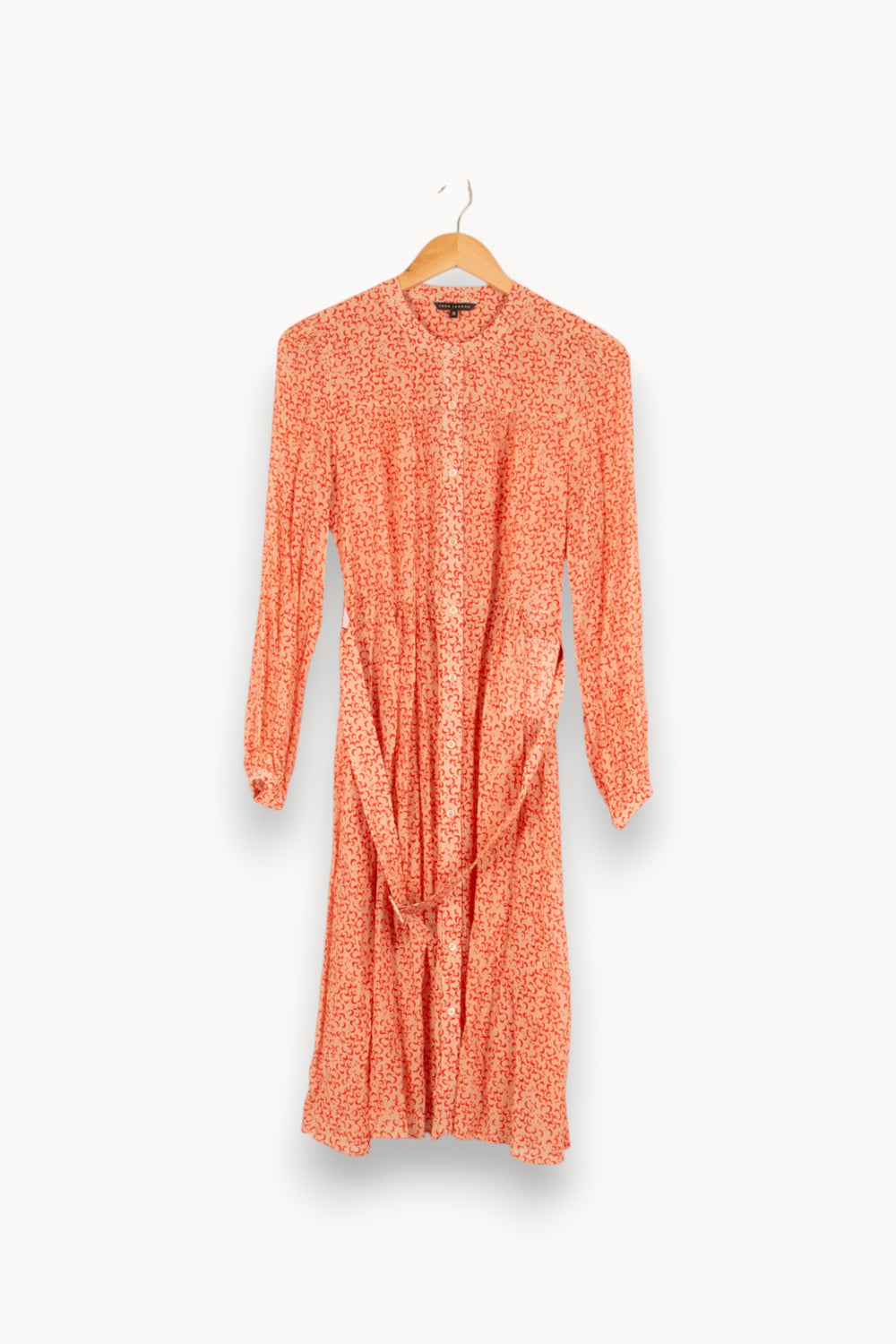 Robe rose à motifs - Taille S/36 de la marque Tara Jarmon | PARAD47612 - Vendu par Paradigme - Image 1