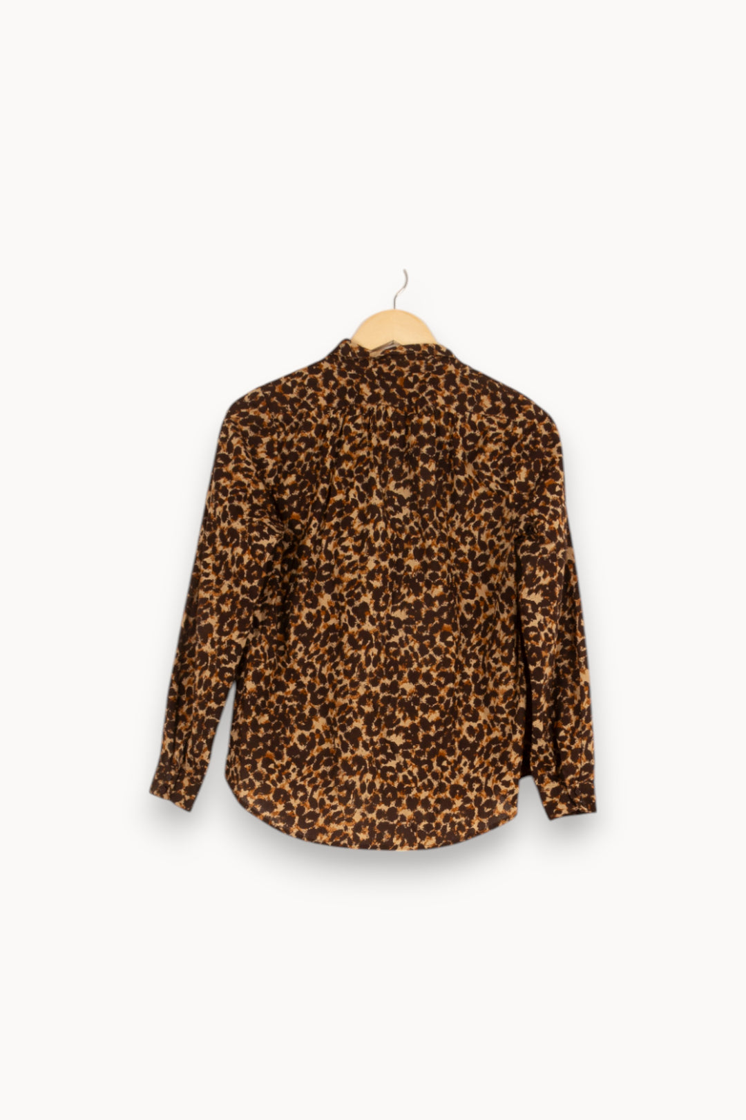 Chemise léopard marron - Taille XS/34 de la marque Petite Mendigote | PARAD47616 - Vendu par Paradigme - Image 3
