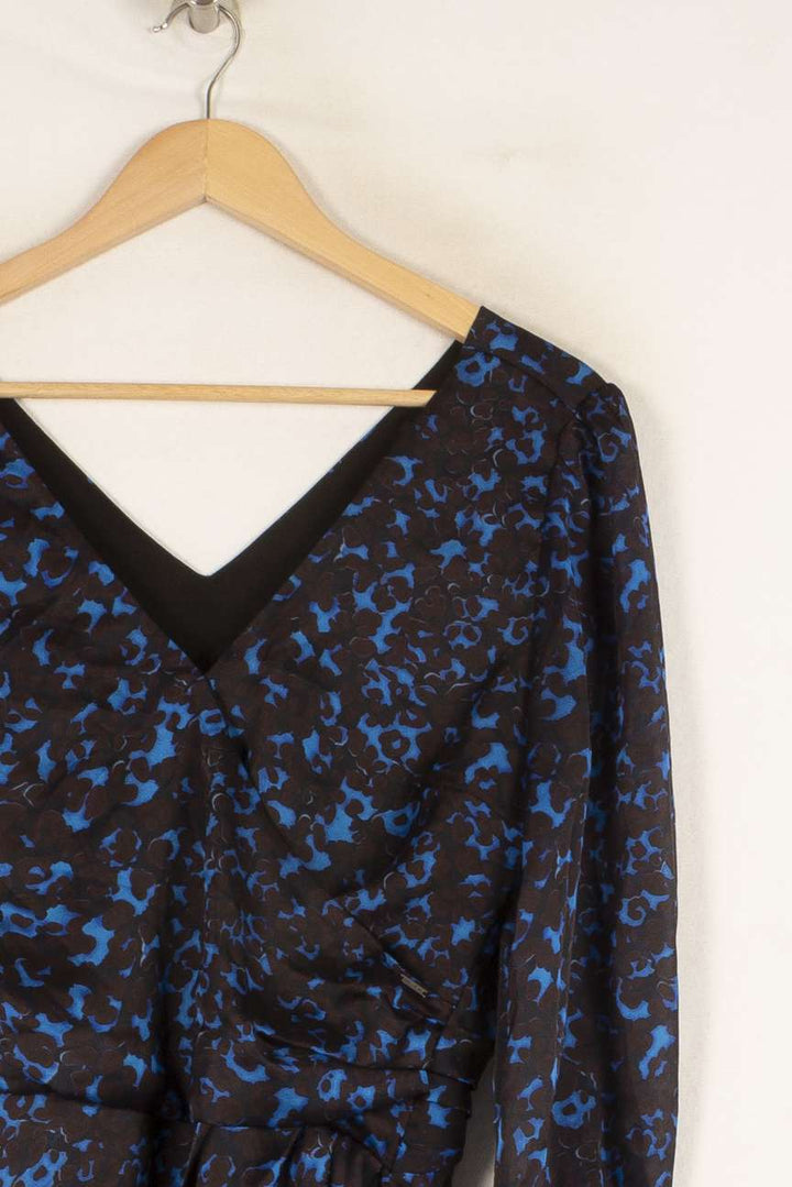 Robe bleu foncé et noire - Taille S/36 de la marque IKKS | PARAD47619 - Vendu par Paradigme - Image 2
