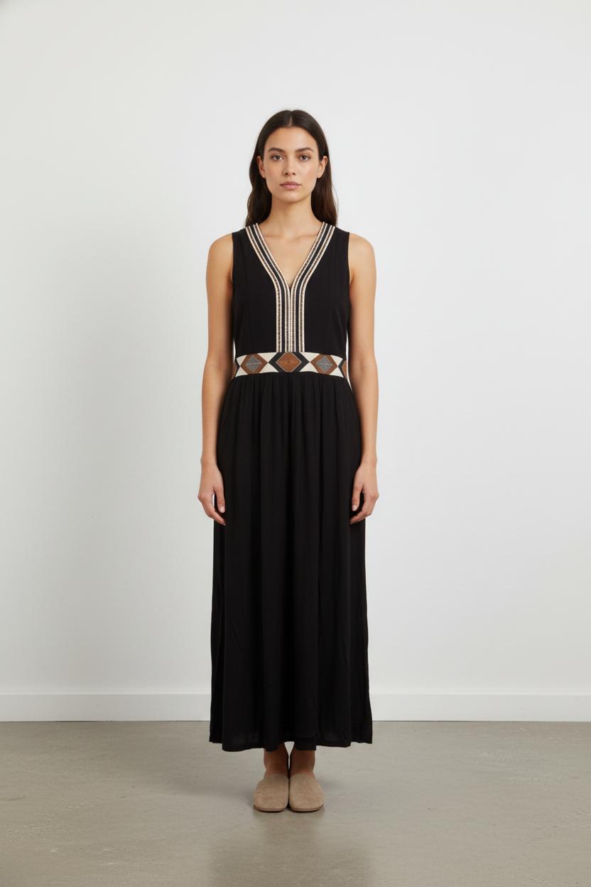 Robe longue bleue - Taille S/36