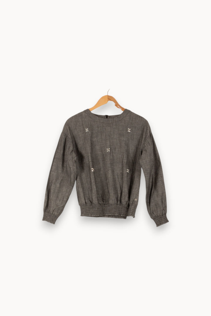 Blouse Grise - Taille XS/34 de la marque I.Code | PARAD47636 - Vendu par Paradigme - Image 2
