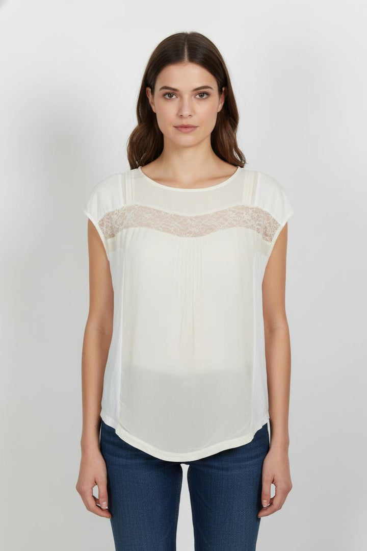 Blouse blanche - Taille M/38 de la marque Comptoir des Cotonniers | PARAD47651 - Vendu par Paradigme - Image 1