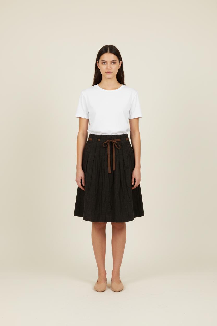 Jupe Courte & Midi Gris - Taille 42/XL de la marque Comptoir des Cotonniers | PARAD47656 - Vendu par Paradigme - Image 1