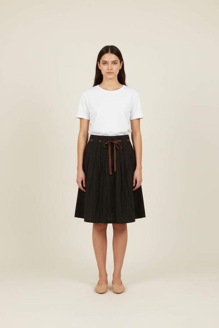Jupe Courte & Midi Gris - Taille 42/XL de la marque Comptoir des Cotonniers | PARAD47656 - Vendu par Paradigme - Image 1