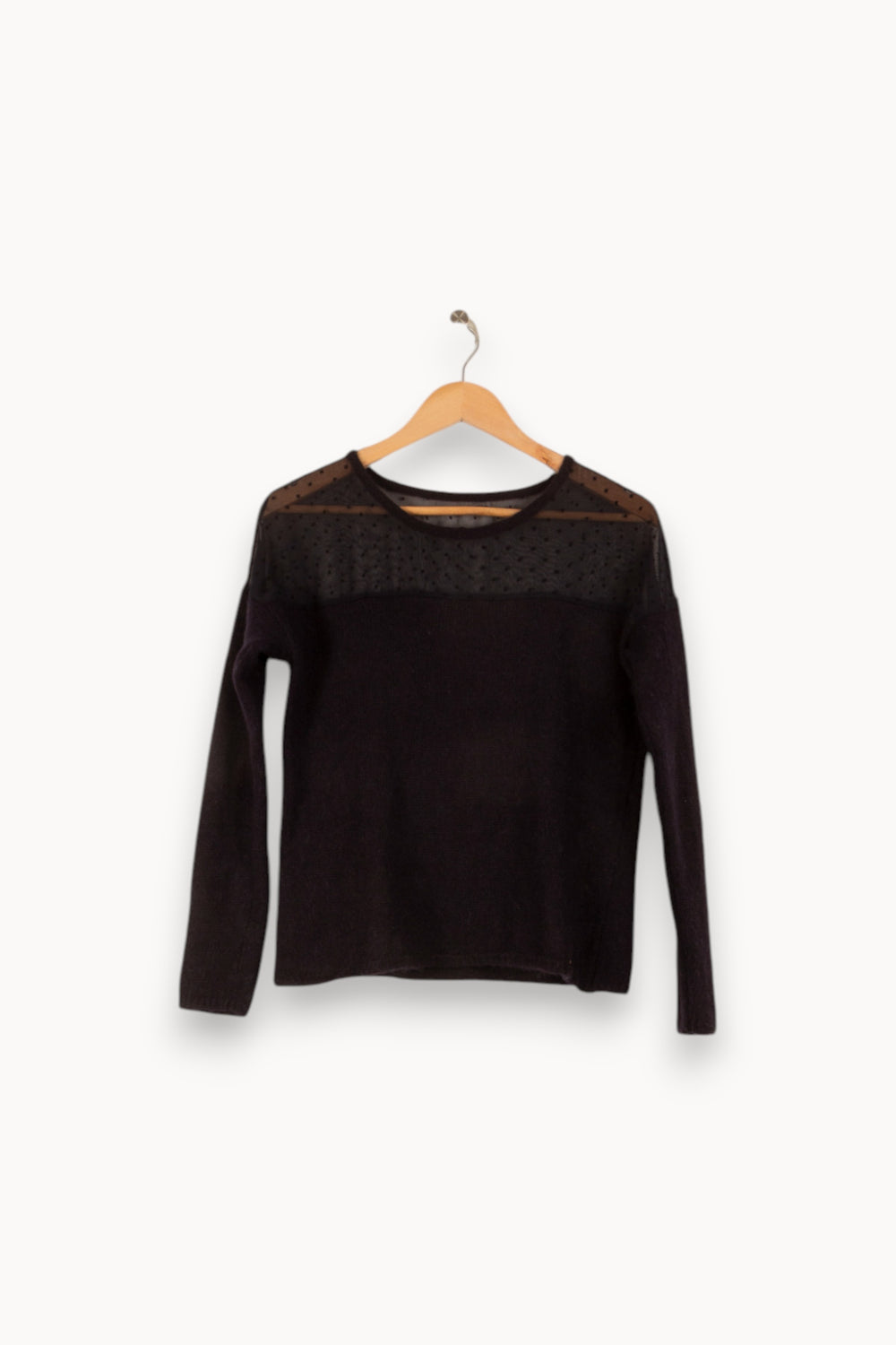 Pull bleu foncé - Taille S/36 de la marque Des petits hauts | PARAD47657 - Vendu par Paradigme - Image 1