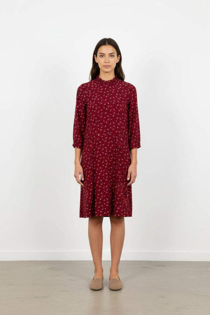 Robe violette à motifs - Taille S/36