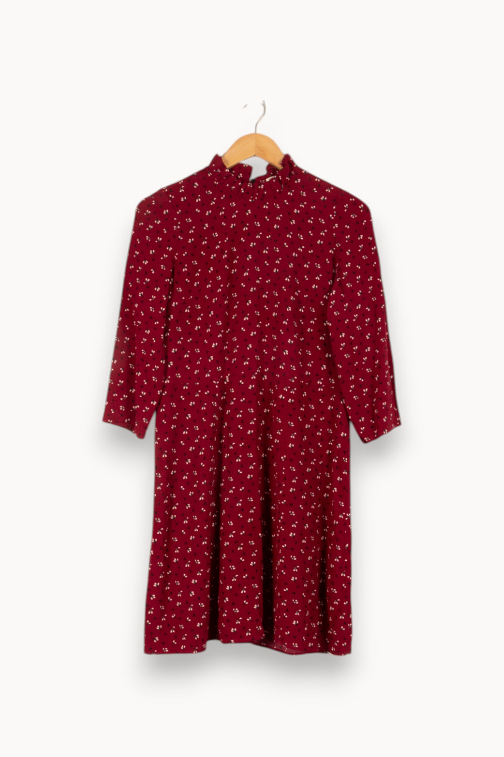 Robe violette à motifs - Taille S/36 de la marque Des petits hauts | PARAD47682 - Vendu par Paradigme - Image 1
