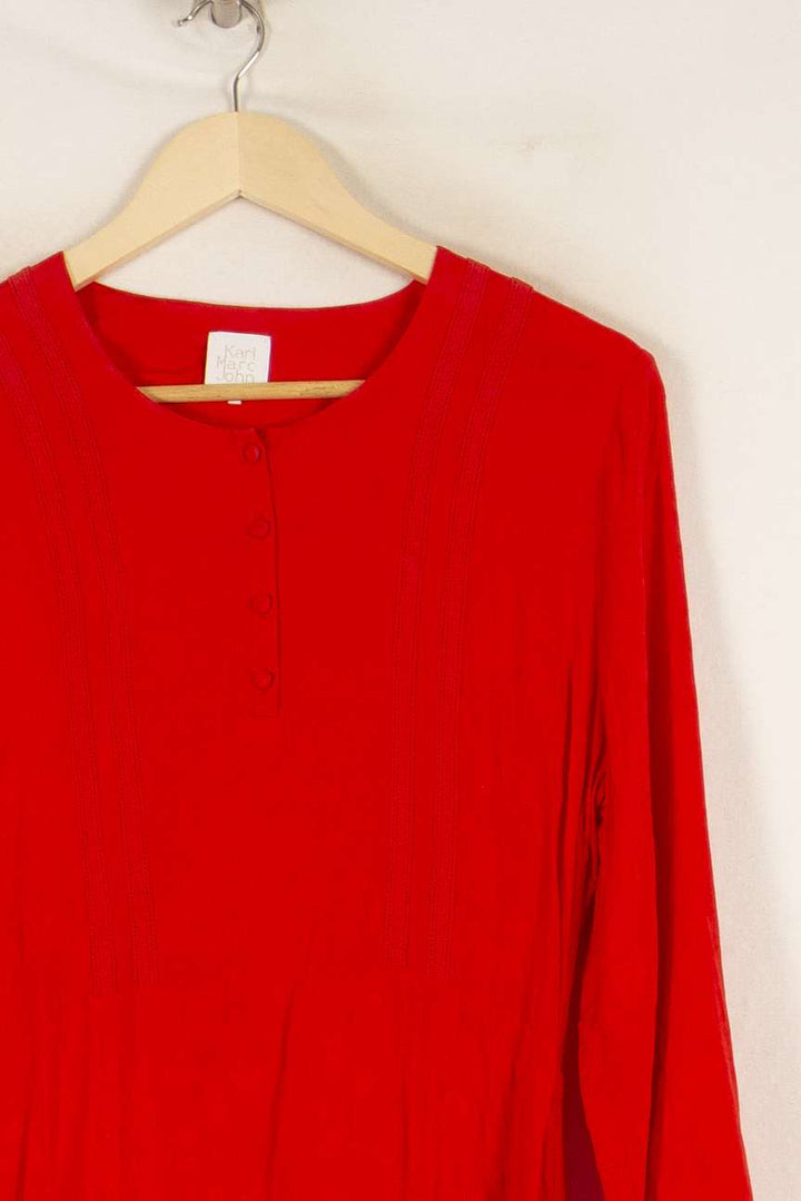 Robe Courte & Midi Rouge - Taille 40/L de la marque Karl Marc John | PARAD47690 - Vendu par Paradigme - Image 3