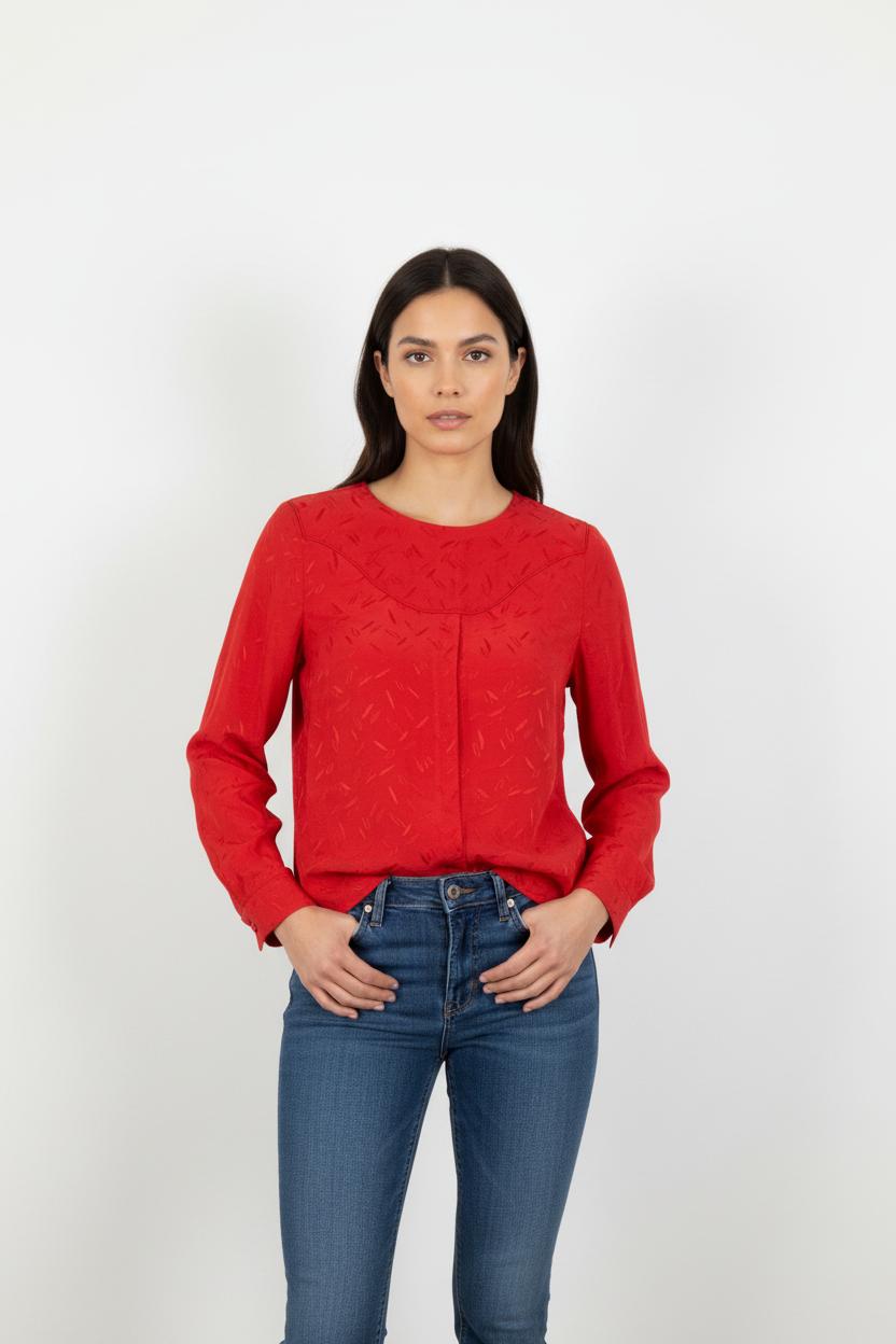 Blouse Rouge - Taille L/40