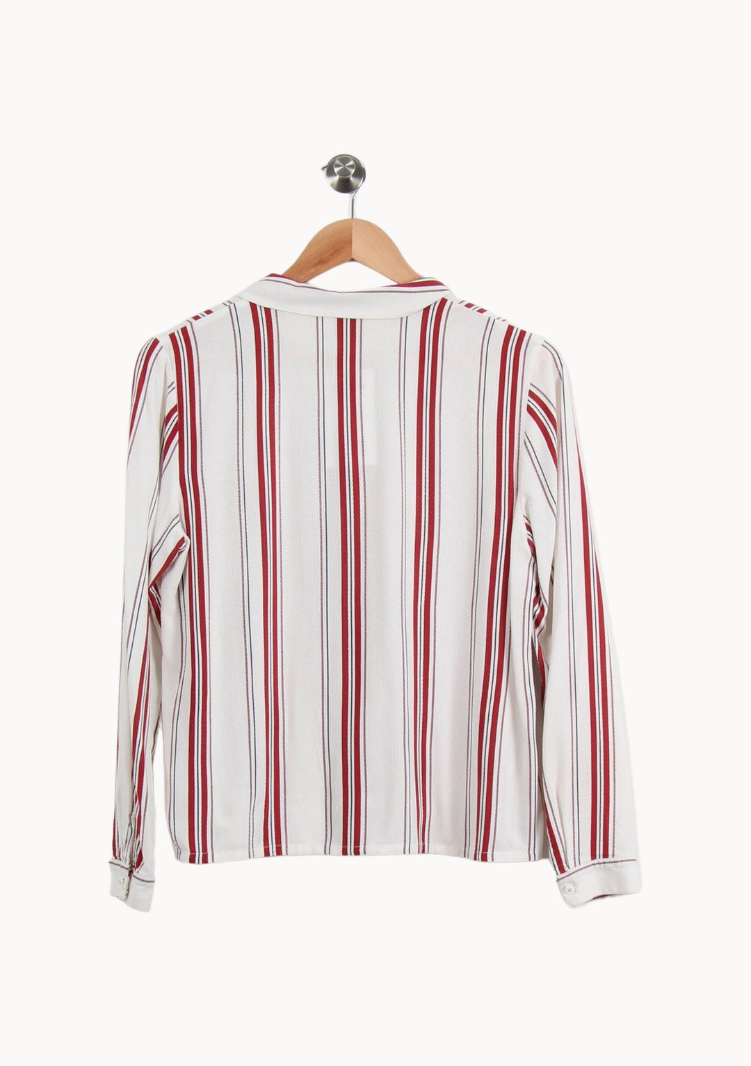 Chemise blanche et rouge - Taille M/38 de la marque Karl Marc John | PARAD47699 - Vendu par Paradigme - Image 4